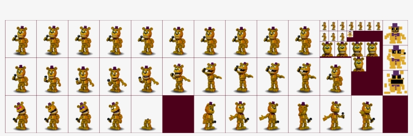 Click For Full Sized Image Fredbear - Five Nights At Freddy's, transparent png download