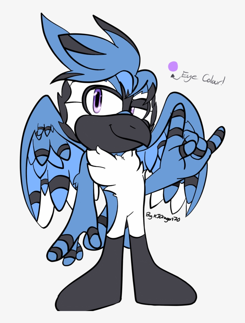 Roku The Blue Jay - Sonic Bluejay Oc, transparent png download
