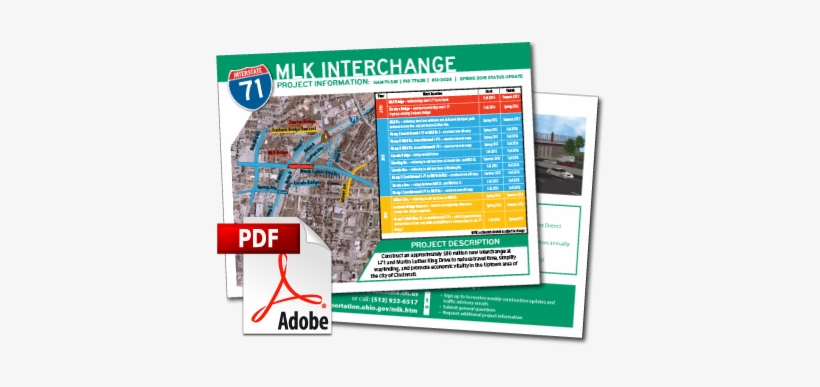 Mlk Flier Thumbnail - 1 71 Mlk Interchange, transparent png download