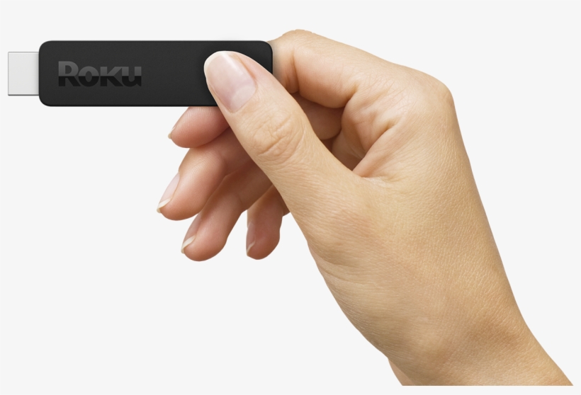 Agarrando Un Roku Streaming Stick - Roku Streaming Stick, transparent png download