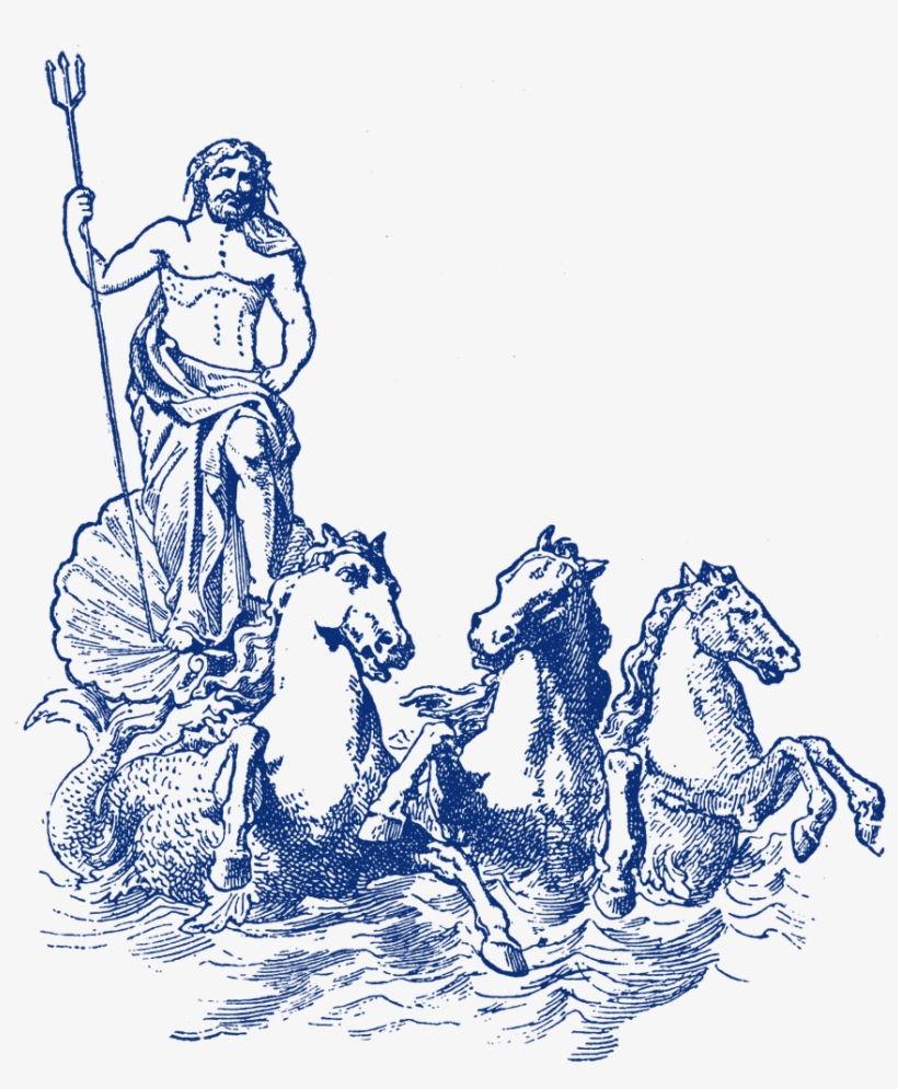 Homeric Hymn To Poseidon - Poseidon Greek God, transparent png download