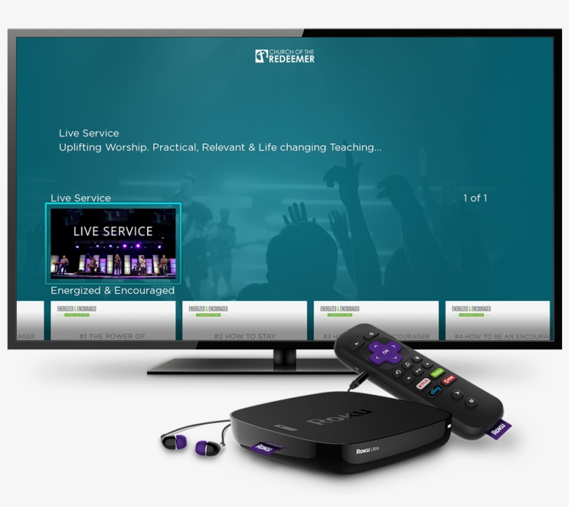 Mycor Tv Roku Home - Roku Ultra Streaming Player, transparent png download