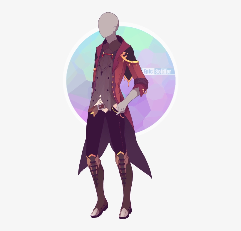 Custom Outfit Commission - Epic Soldier Outfits Male, transparent png download