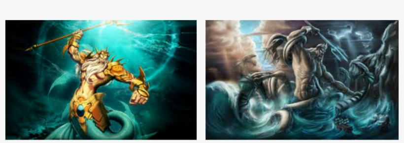 Poseidon ﻿ His Main Domain Is The Ocean, And He Is - Greek Mythology Gods, transparent png download