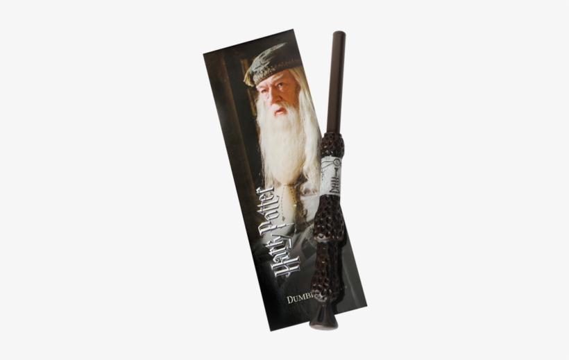Harry Potter Dumbledore Wand Pen And Bookmark Set, transparent png download