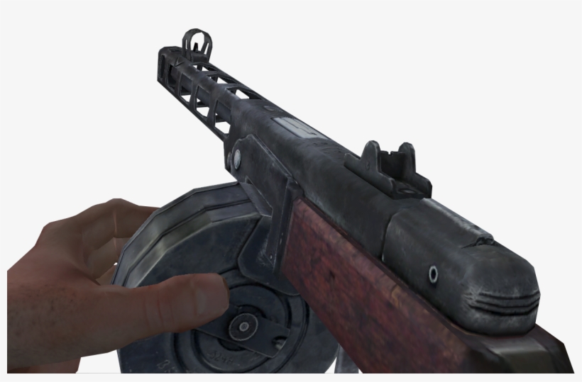 Next - Call Of Duty Ww2 Ppsh, transparent png download