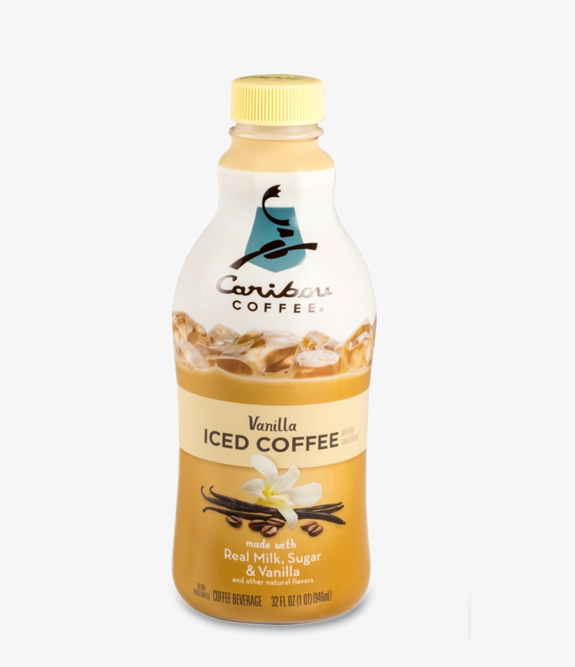 Caribou Vanilla Iced Coffee - Caribou Iced Coffee 32 Oz, transparent png download
