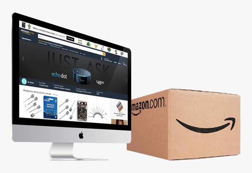 800×600 Amazonsmile - Tablet Computer, transparent png download