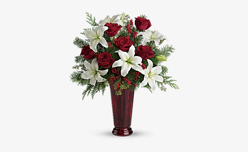 More Views - Holiday Magic - Standard - Christmas Flowers, transparent png download