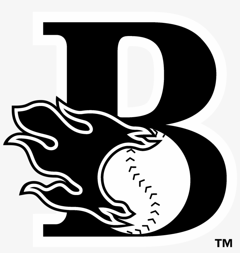 Bakersfield Blaze Logo Black And White - Bakersfield Blaze Logo, transparent png download