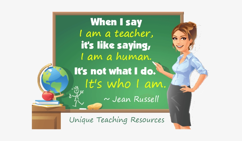 Png When I Say I Am A Teacher Quote - Oscar Mojica By Loreen Sumner, transparent png download