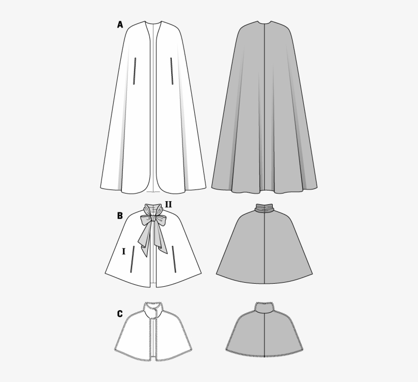 Download Cape Drawing Capelet - Cape Pattern Free | Transparent PNG ...