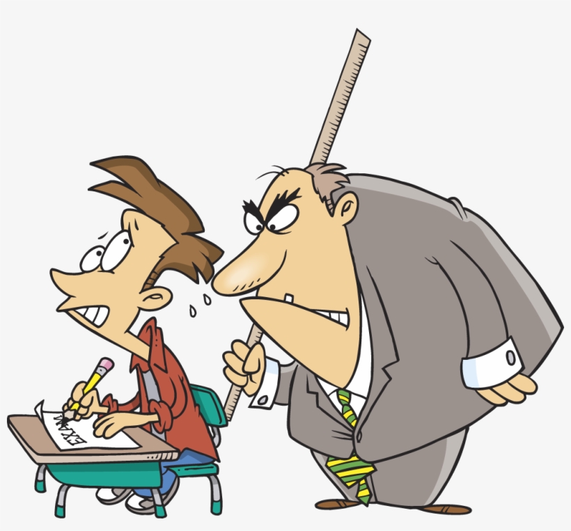 Image Royalty Free Guest Post With Mind Maps Part Of - Teacher Watching A Student, transparent png download