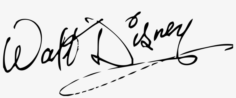 Walt Disney Signature Png PNG Image | Transparent PNG Free Download on  SeekPNG