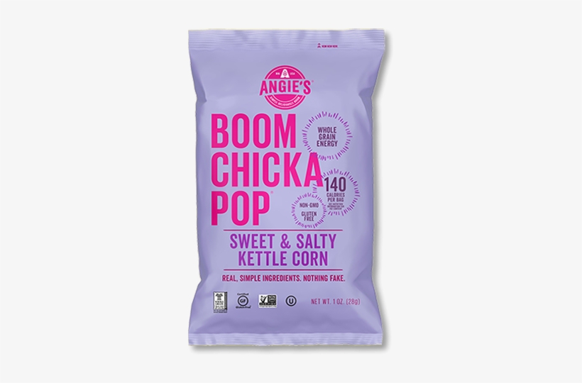 Angie's Boomchickapop Kettle Corn, Sweet & Salty, 7 - Boom Chicka Pop Light Kettle Corn, transparent png download