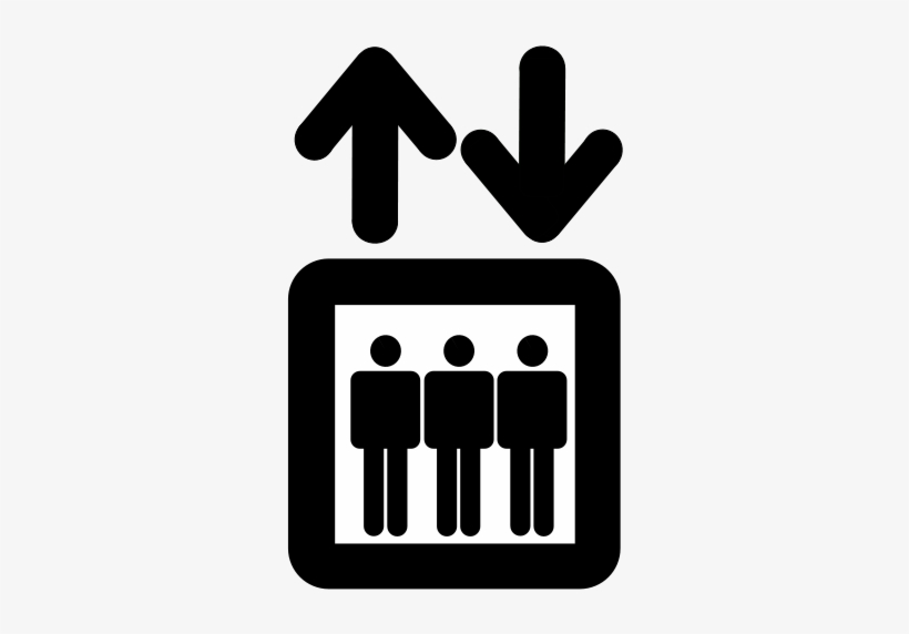File - Aiga Elevator - Svg - Elevator Sign Png, transparent png download