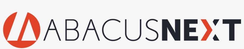 Horizontal 2 Color Dark Text Png Jpg - Abacusnext Logo, transparent png download