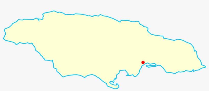 Jamaica Map Png, transparent png download