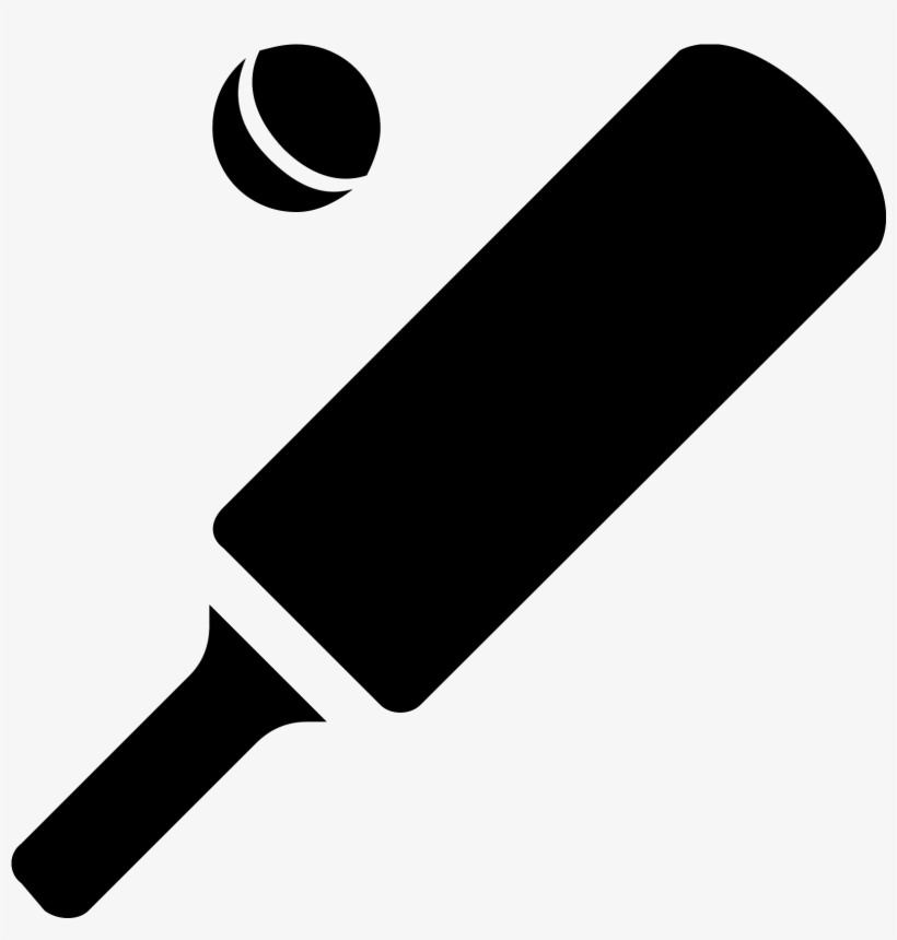 Cricket Icon - Cricket Bat Icon Png, transparent png download