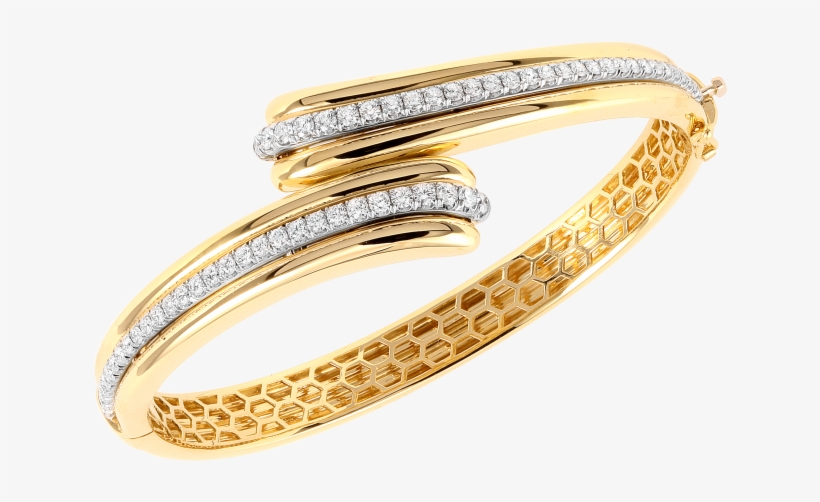Kgb 116 18k Gold Bracelet - Bangle, transparent png download