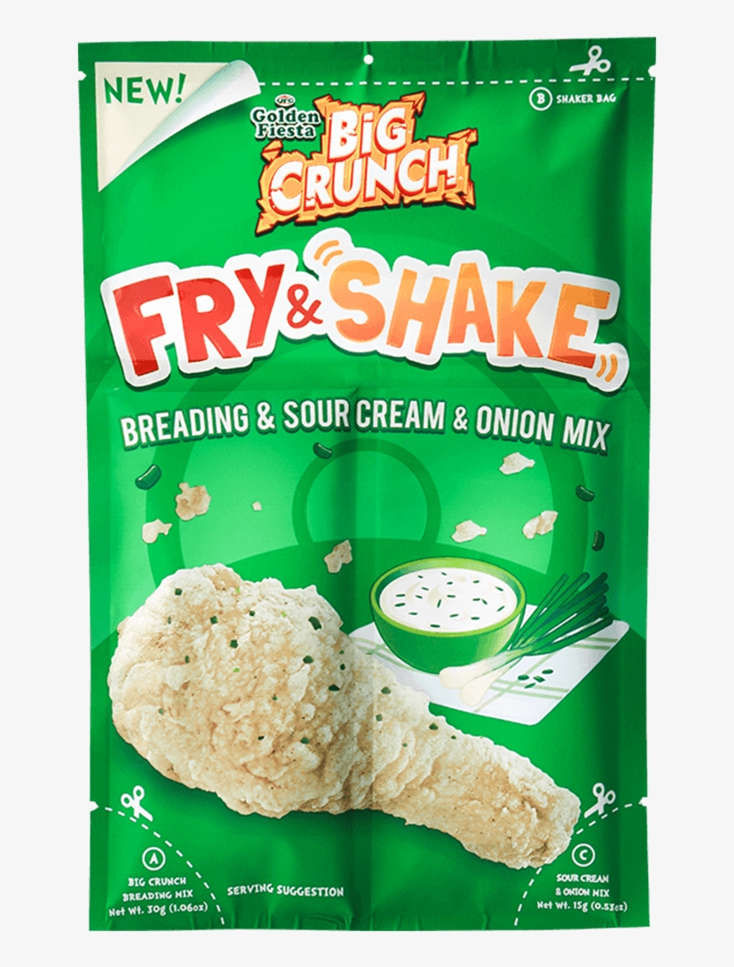 Fry And Shake - Golden Fiesta Big Crunch, transparent png download