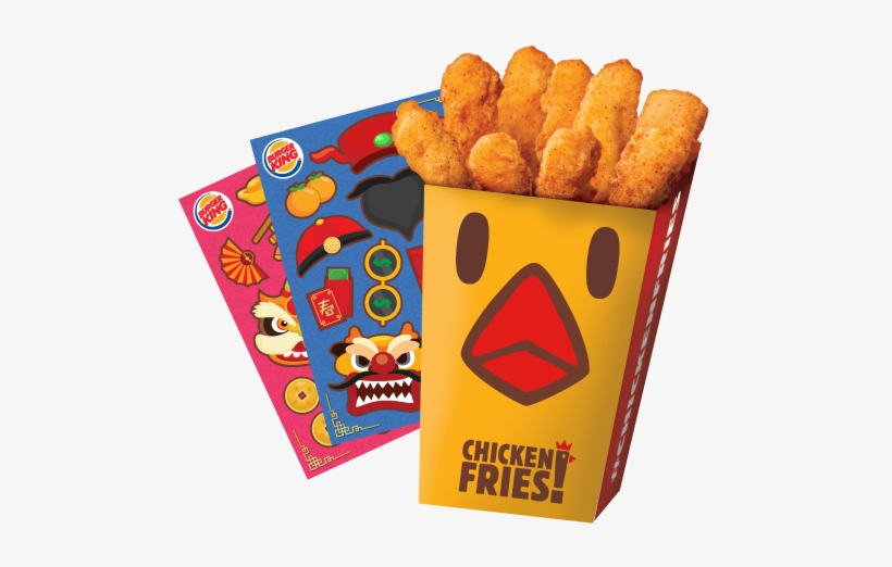 Get One Sheet Of Chicken Fries - Burger King Chicken Fries Chinese, transparent png download