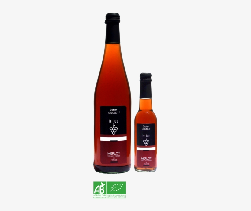Grape Juice Bio Varietal Merlot Didier Goubet Le Jus - Juice, transparent png download