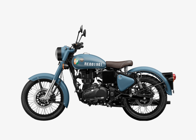 The Additional Feature Of Rear Disc Brake Has Also - Royal Enfield Classic 350 Signals, transparent png download