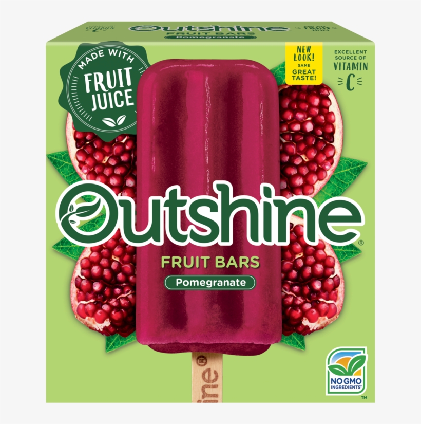 Pomegranate - Outshine Fruit Bars, transparent png download