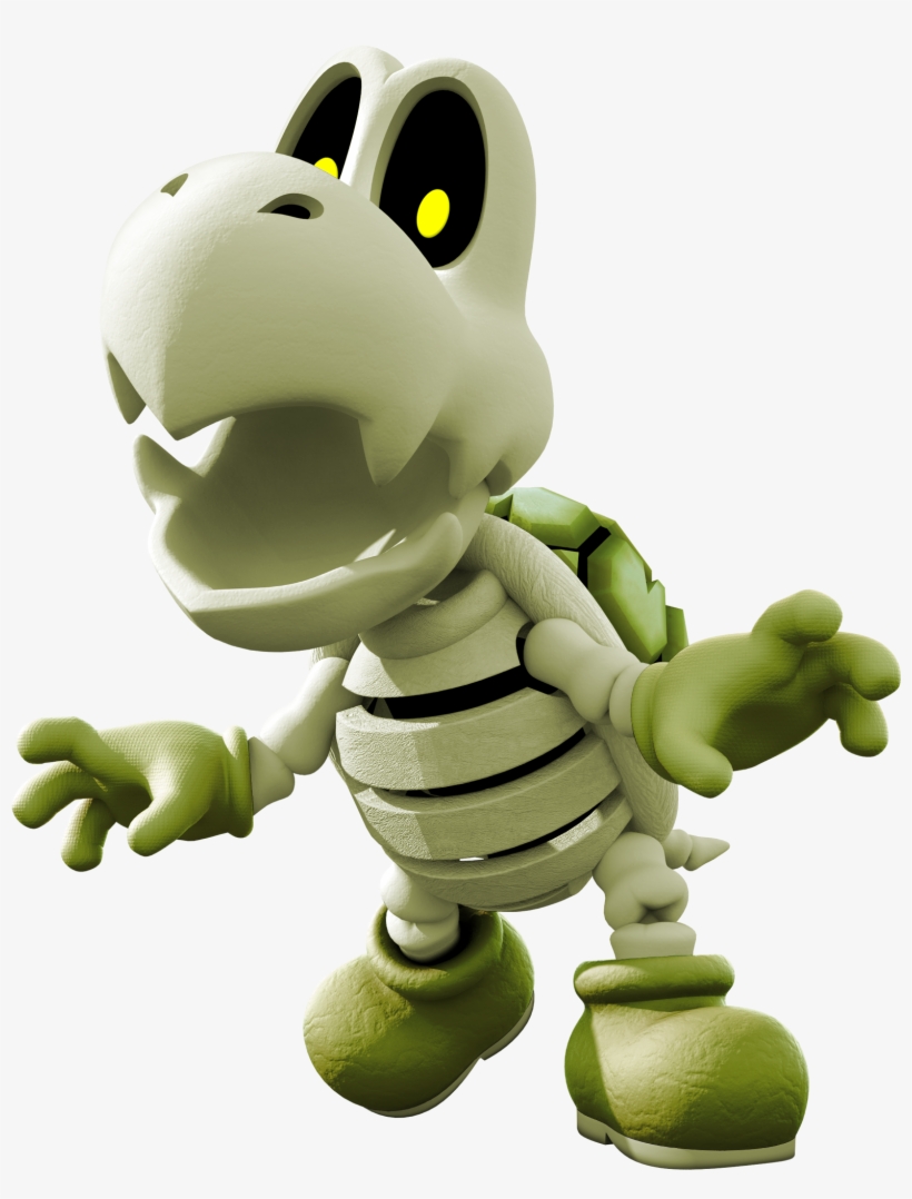 Mkdx Dull Bones - Mario Party: Star Rush, transparent png download