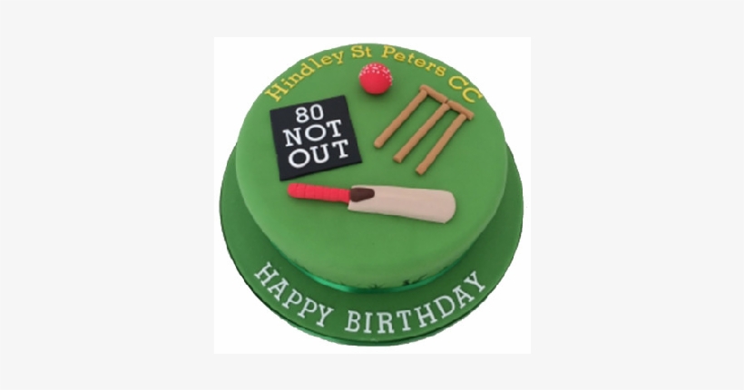 Cricket Themed Birthday Cake, transparent png download