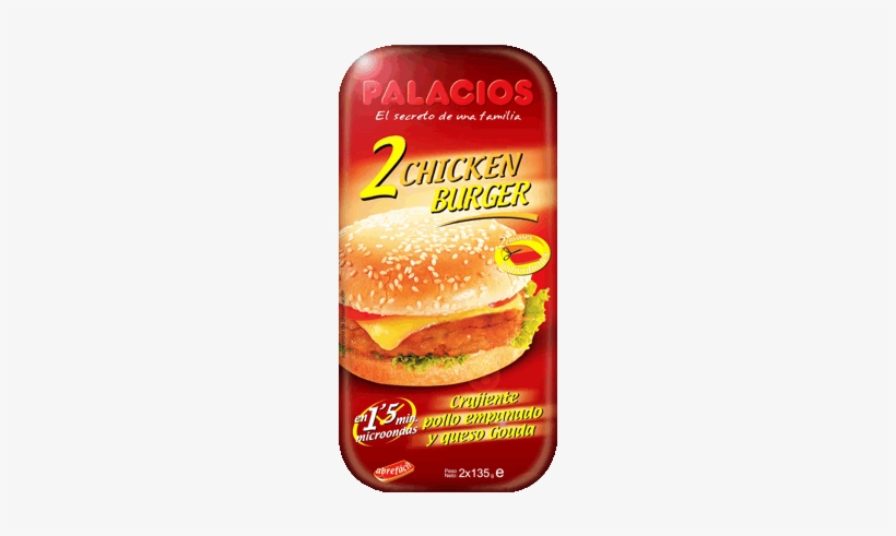 Chicken Burger - Cheeseburger, transparent png download