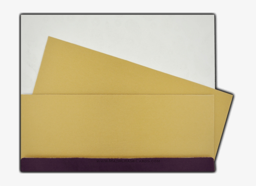 Hindu Wedding Cards - Envelope, transparent png download
