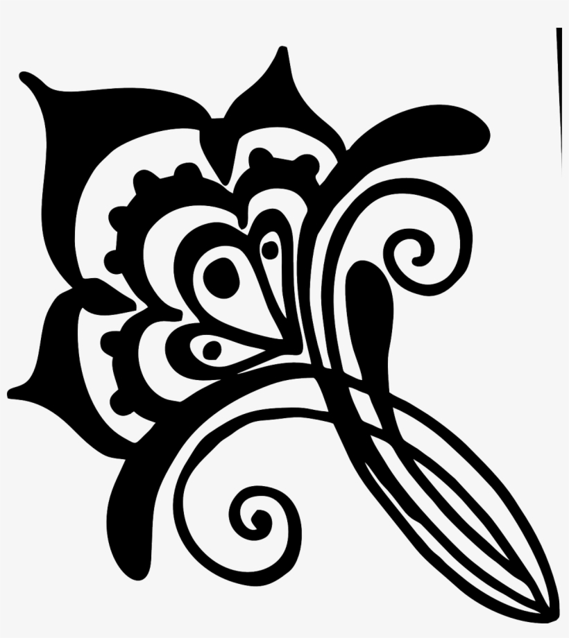 Art,free - Henna Silhouette, transparent png download