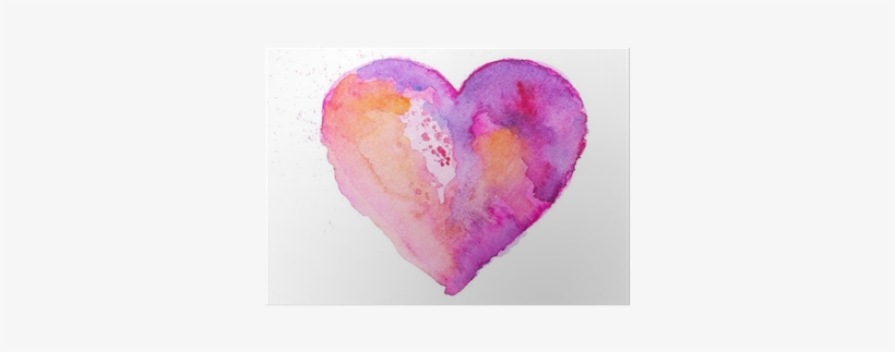 Love, Relationship, Art, Painting Poster • Pixers® - Manchas Corazon Png, transparent png download