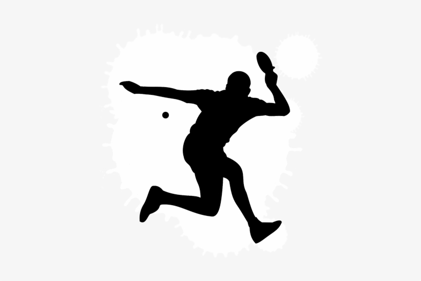 Picture - Table Tennis Cake Topper, transparent png download