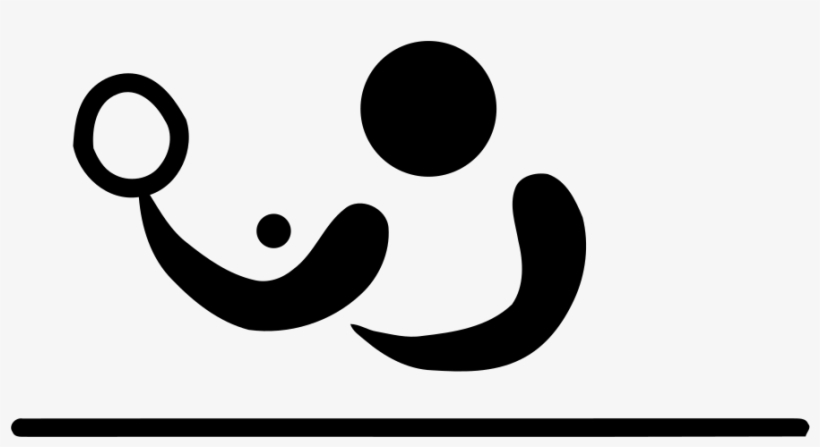 Table Tennis Pictogram - Olympic Table Tennis Clipart, transparent png download