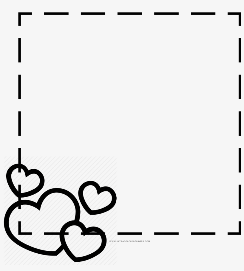 Background Frame Frames Heart Love Kpop - Friendship, transparent png download