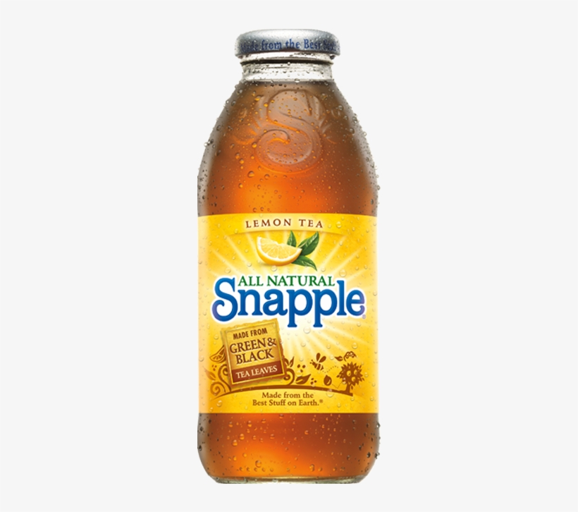 Life Handed Us Lemons, We Picked Out The Best Ones - Snapple All Natural Lemon Tea 473ml, transparent png download