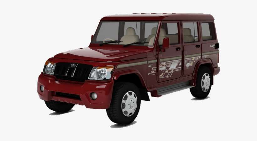 Mahindra Bolero Mahindra Bolero Black Colour Png Image
