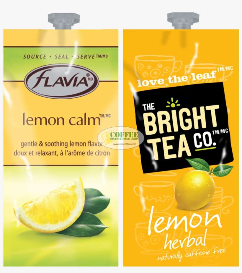 Bright Tea Lemon Replacing Flavia Lemon Calm - Flavia Lemon Herbal Tea, transparent png download
