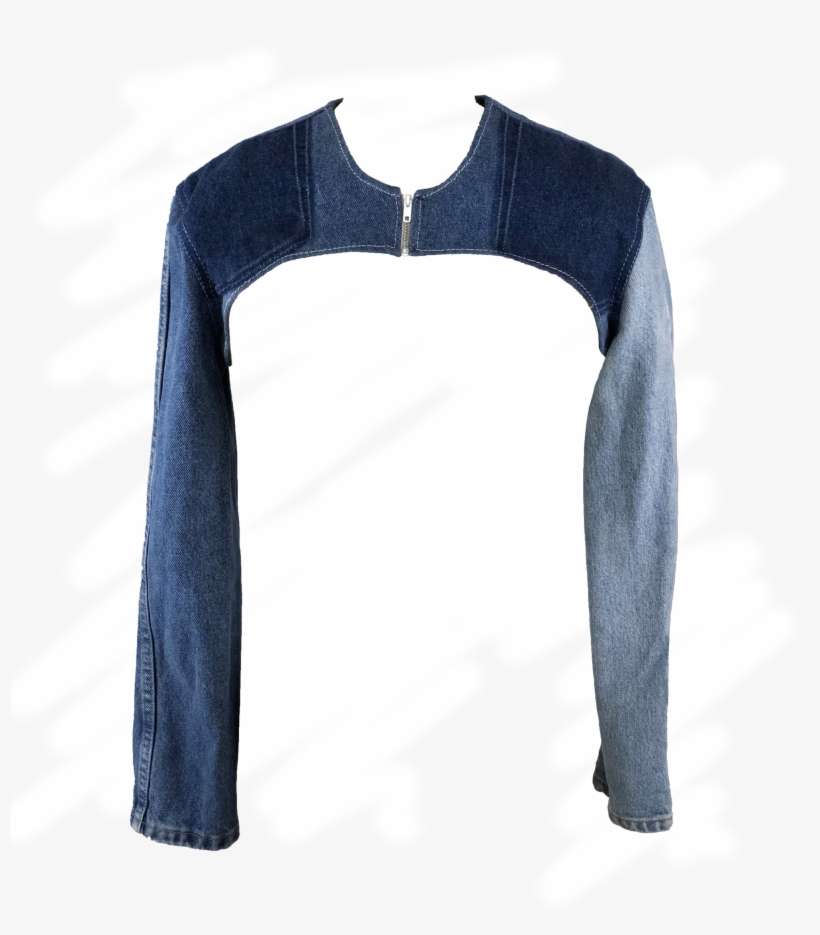 The Denim Bolero - Denim, transparent png download