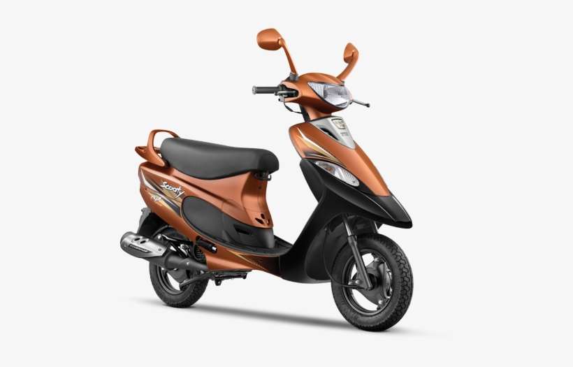 Tvs Scooty Pep Plus Brown, transparent png download