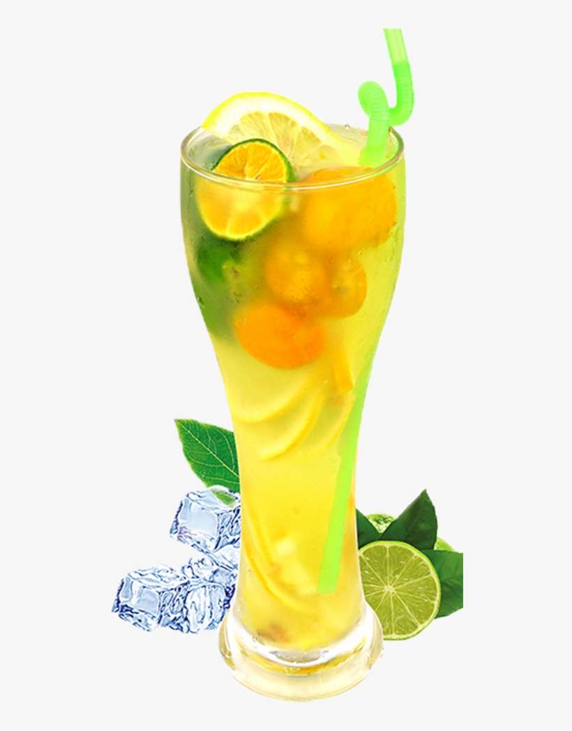 Lemonade Glass Png - Lemon Juice Png, transparent png download