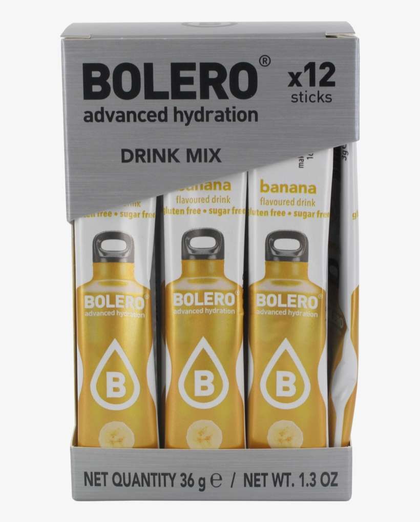 Drink Sticks - Banana - Bolero Sticks Drink Mix 12 Sticks Of 3 Grams Banana, transparent png download