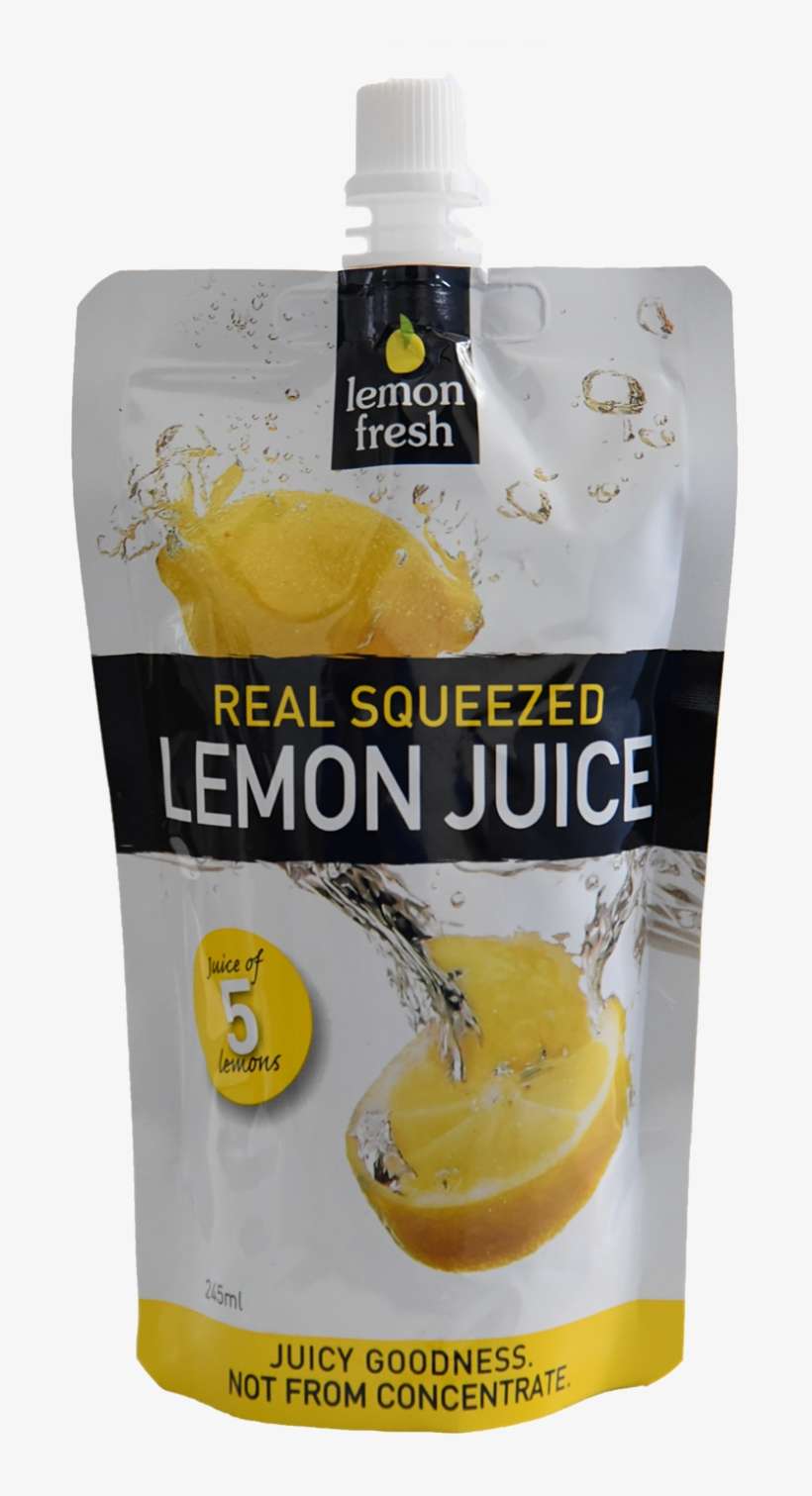 Lemon Fresh Lemon Juice 245ml - Lemon Fresh Lemon Juice, transparent png download