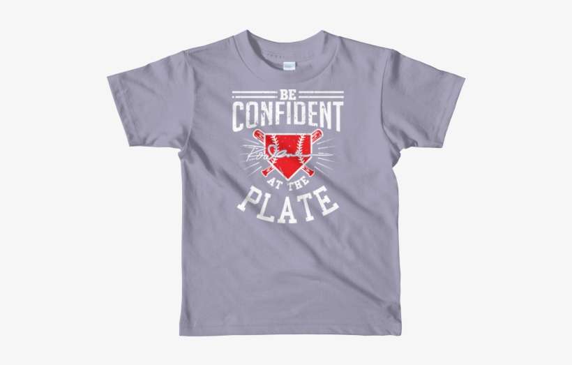 Be Confident Short Sleeve Kids T-shirt Kids Clothing - T-shirt, transparent png download