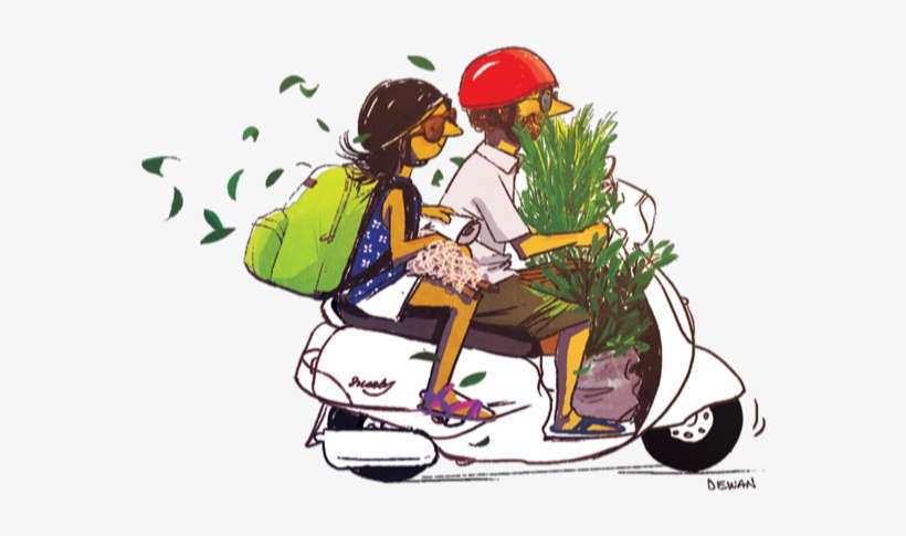 Picture - Sledding, transparent png download