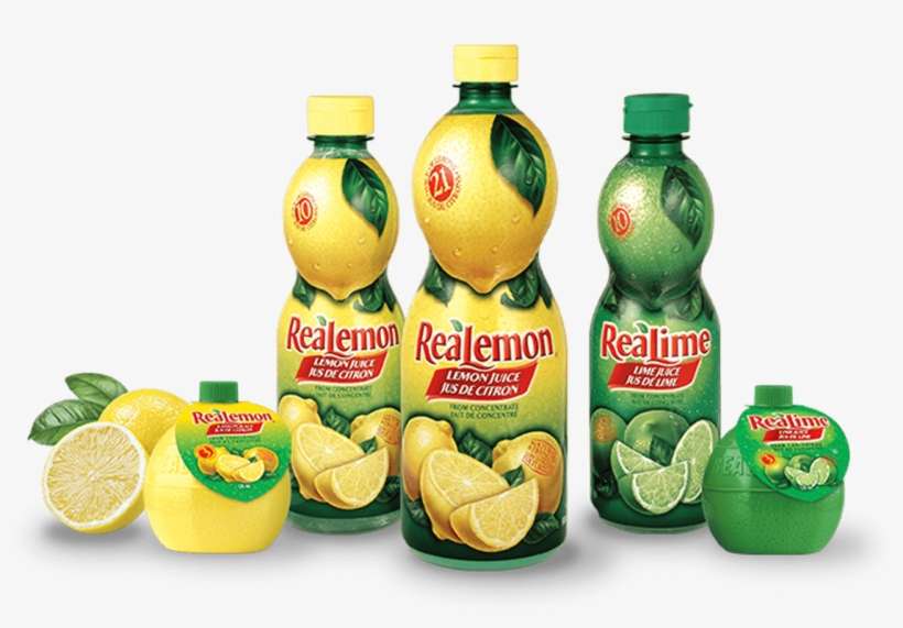 Realemon Lemon Juice - Realemon/realime Realemon Lemon Juice, transparent png download