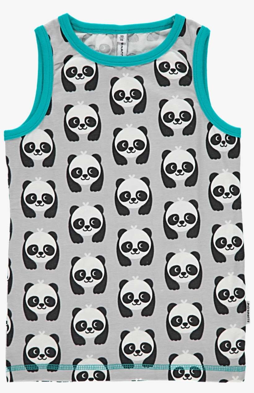 Maxomorra Organic Tanktop Panda - Active Tank, transparent png download